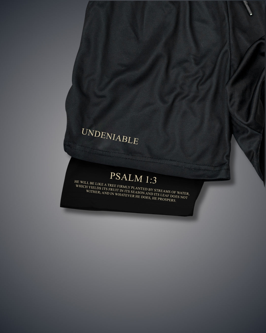 Psalm 1:3 Gold Tree Performance-Shorts