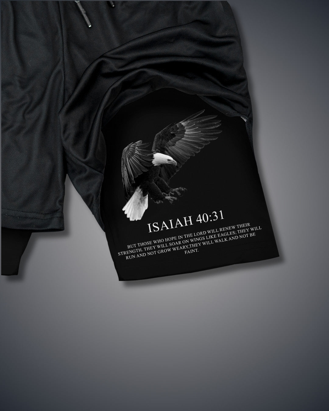 Isaiah 40:31 Eagle Performance Shorts