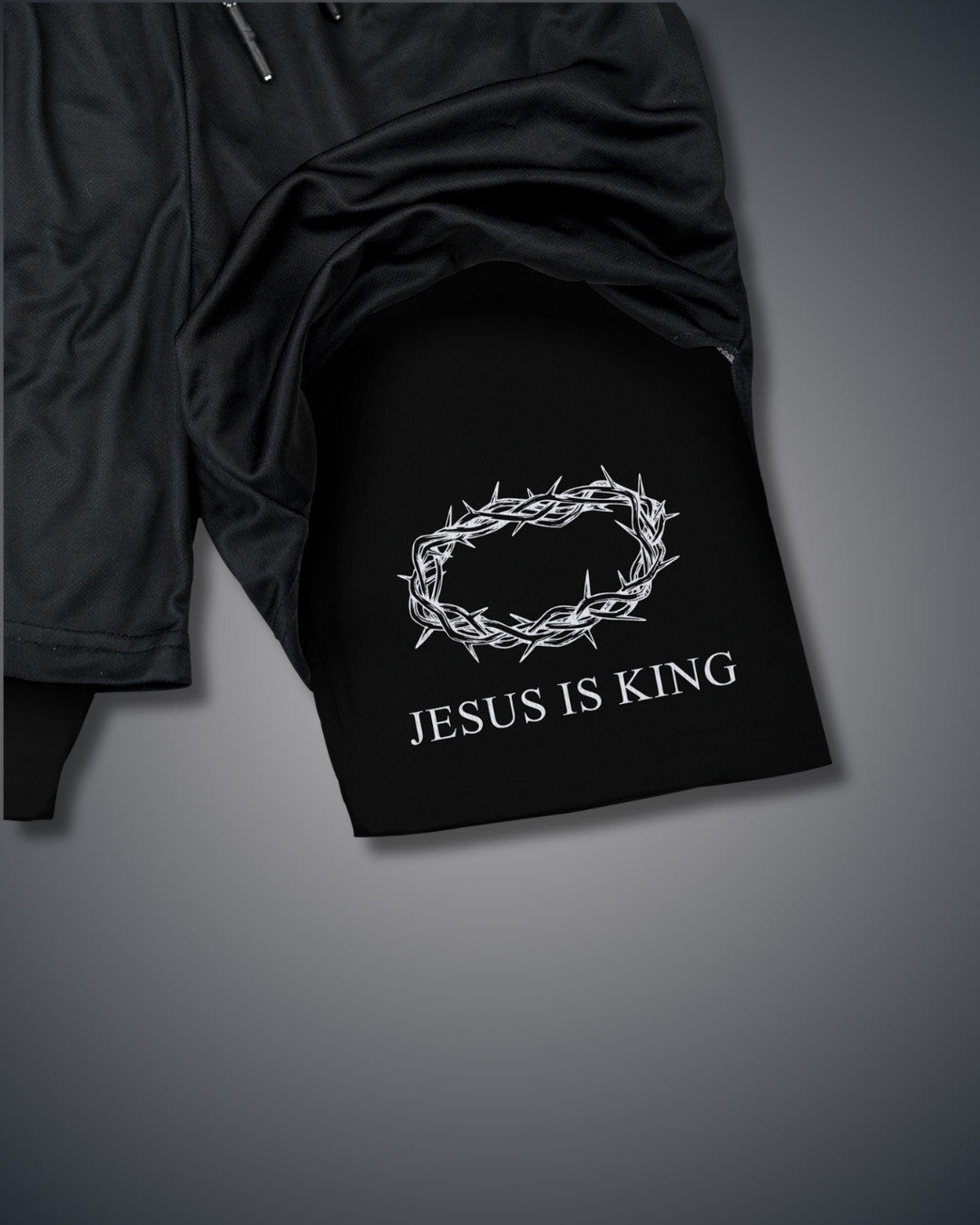 Jesus is King Performance Shorts
