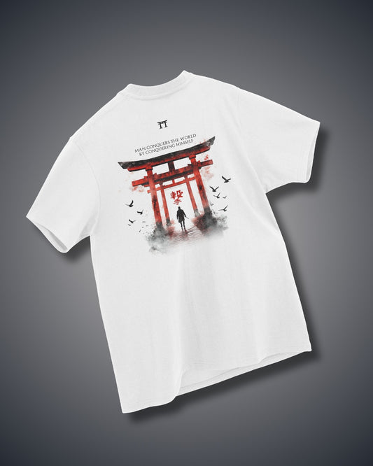 Self-Mastery Torii Gate Oversized T-Shirt