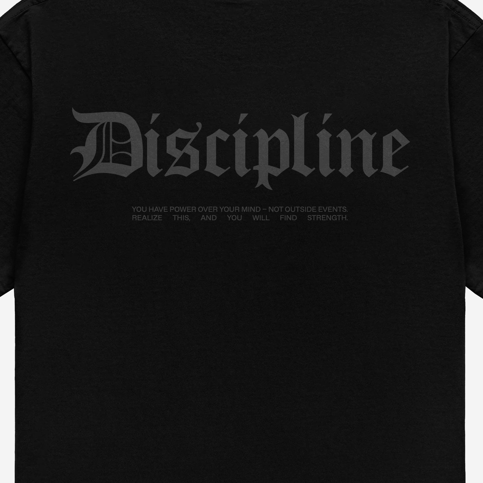 Discipline - Black